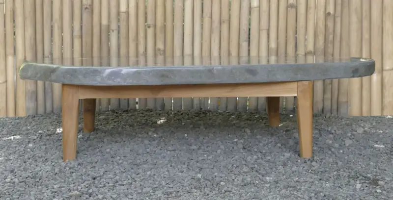 Product image of the product “Table made from Naturestone Riverstone 130x83x6 cm ”